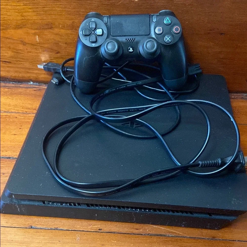 Sony Black Gaming Console